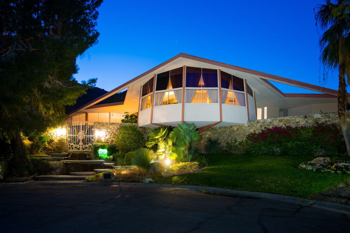 Elvis and Priscilla Presley's Palm Springs honeymoon house